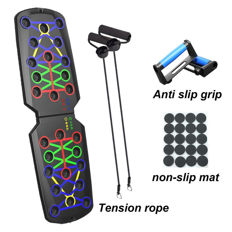 Multifunctional Push up Trainer Board - Enhance Chest Muscle Strength, Boost Home & Gym Workout Efficiency, Ergonomic Design for Comfortable Exercise