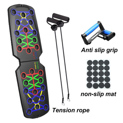 Multifunctional Push up Trainer Board - Enhance Chest Muscle Strength, Boost Home & Gym Workout Efficiency, Ergonomic Design for Comfortable Exercise